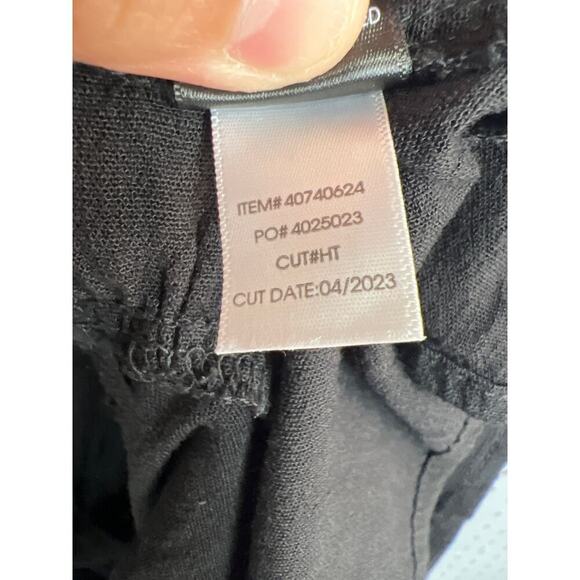 Torrid Midi Rayon Slub Lace Trim Dress Size 00 - Picture 10 of 12